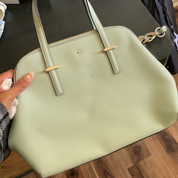 kate spade Handbags - Kate Spade Mint Green Bag/purse
